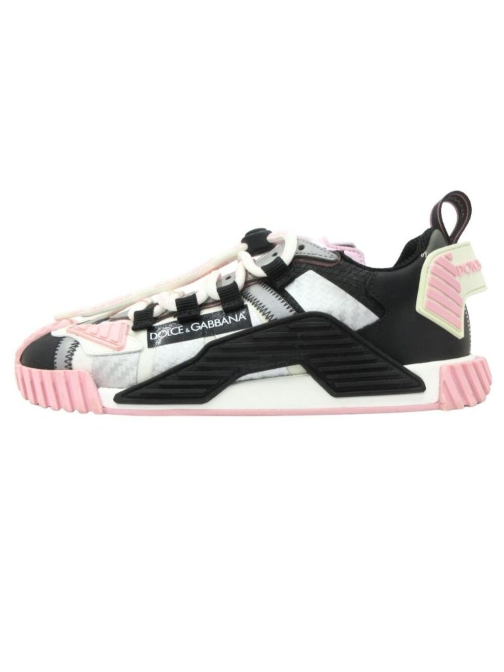 Dolce & Gabbana Ns1 Sneakers 36 Pink Black White